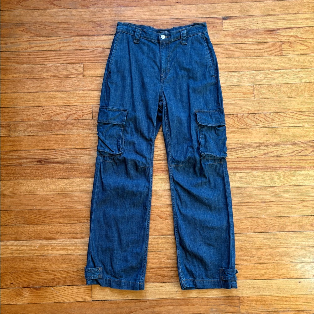 Banana Republic Factory HIGH-RISE BARREL CARGO JEAN NWOT